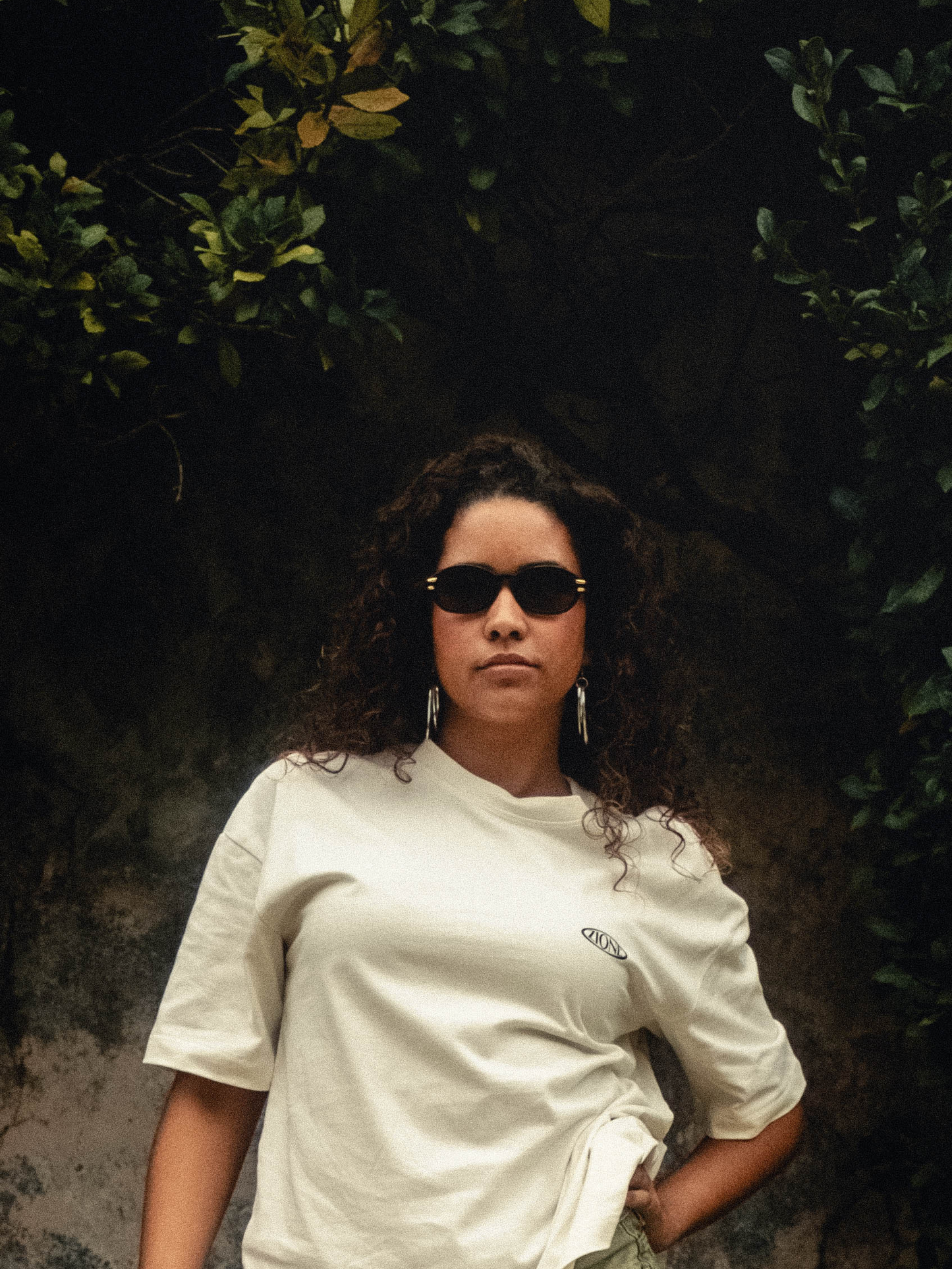 OVERSIZE SKETCHES TEE IVORY